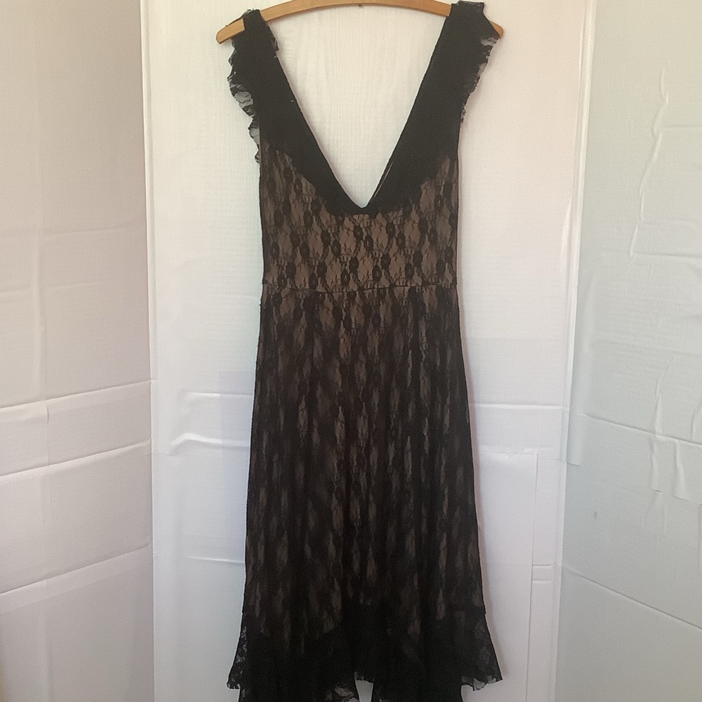 Urban Outfitter Kimchi‎ Blue Indy Lace Midi Dress Sz SMALL NWOT - Picture 9 of 13